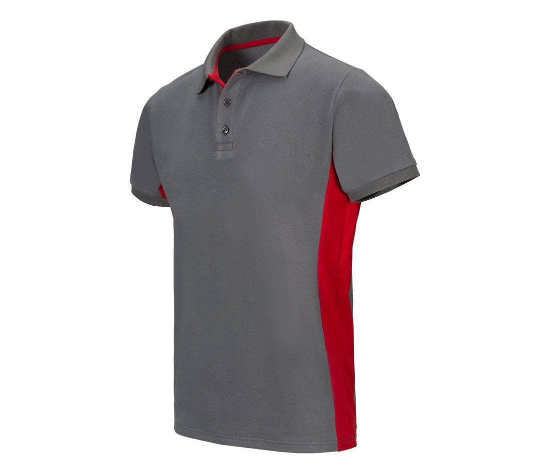 POLO BICOLORE MANCHES COURTES
